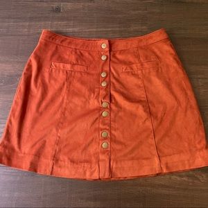 Like New! Orange Skirt